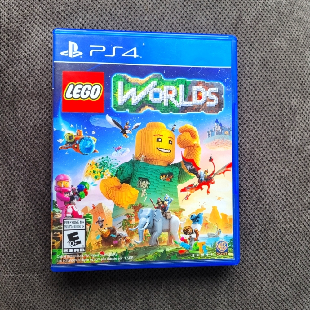 ⭐Lego Worlds PS4 Game⭐